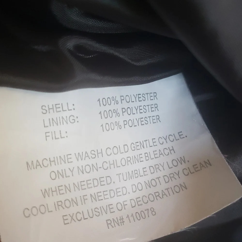U.S. Polo Assn Grey Bubble Jacket - Picture 15 of 15